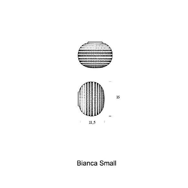 BIANCA Lampada da Soffitto Ø 16 LED - FontanaArte