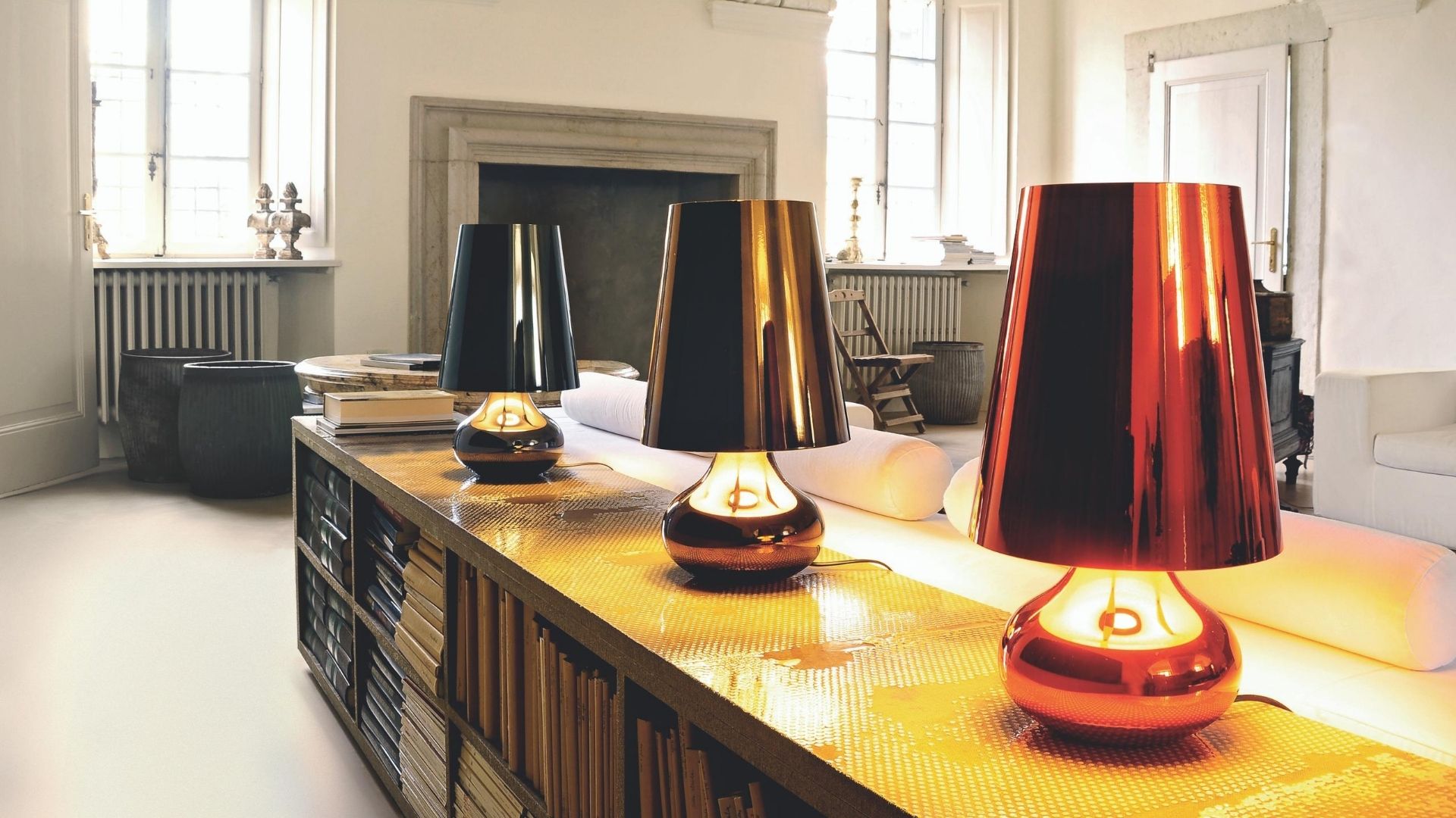Cindy Kartell: la lampada dal design anni 70