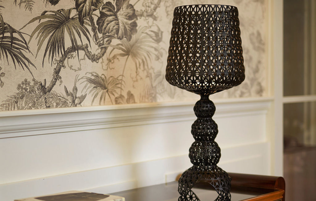 Dettaglio della lampada Kabuki Kartell Dettaglio della lampada Kabuki Kartell