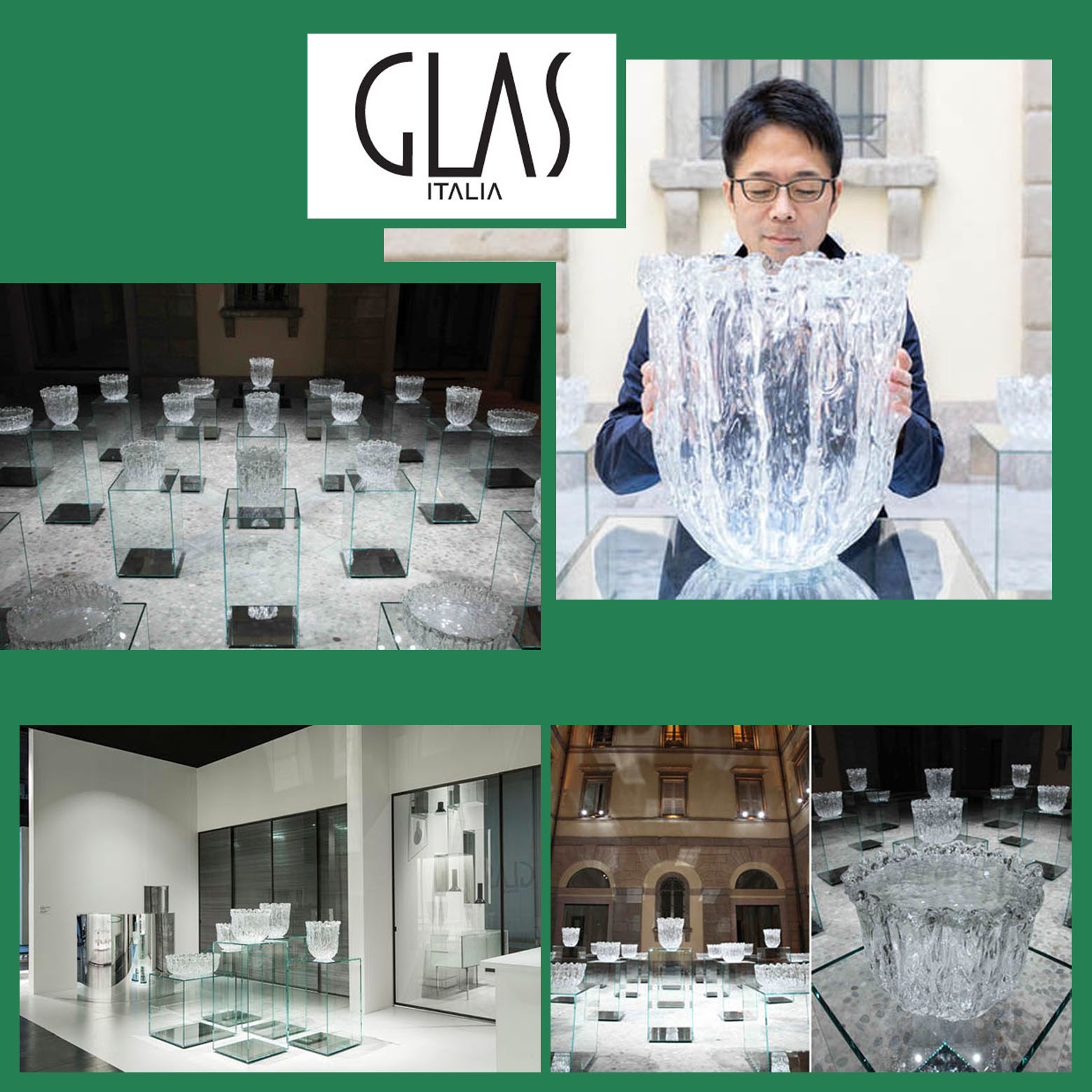 La magia del cristallo di GLAS ITALIA