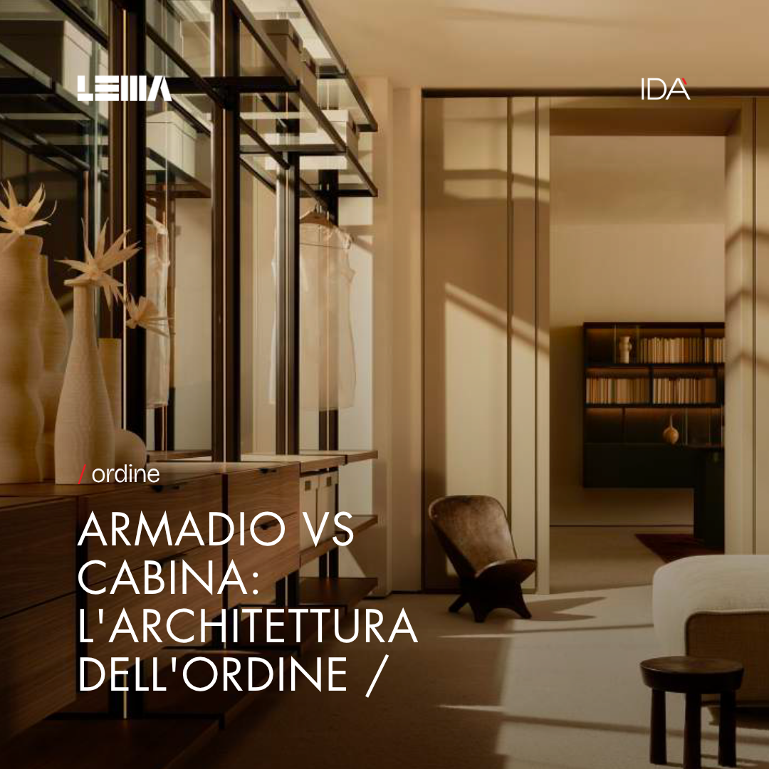 Cambio di stagione: cabina armadio o armadio tradizionale? La guida per scegliere con stile