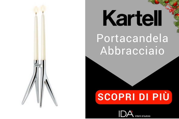 portacandele design Abbracciaio Candelabro Kartell