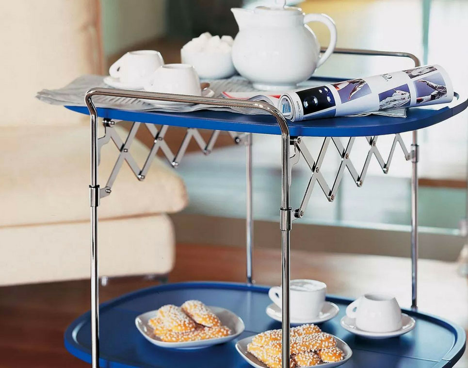 Gastone di Kartell: il carrello bar dal design moderno