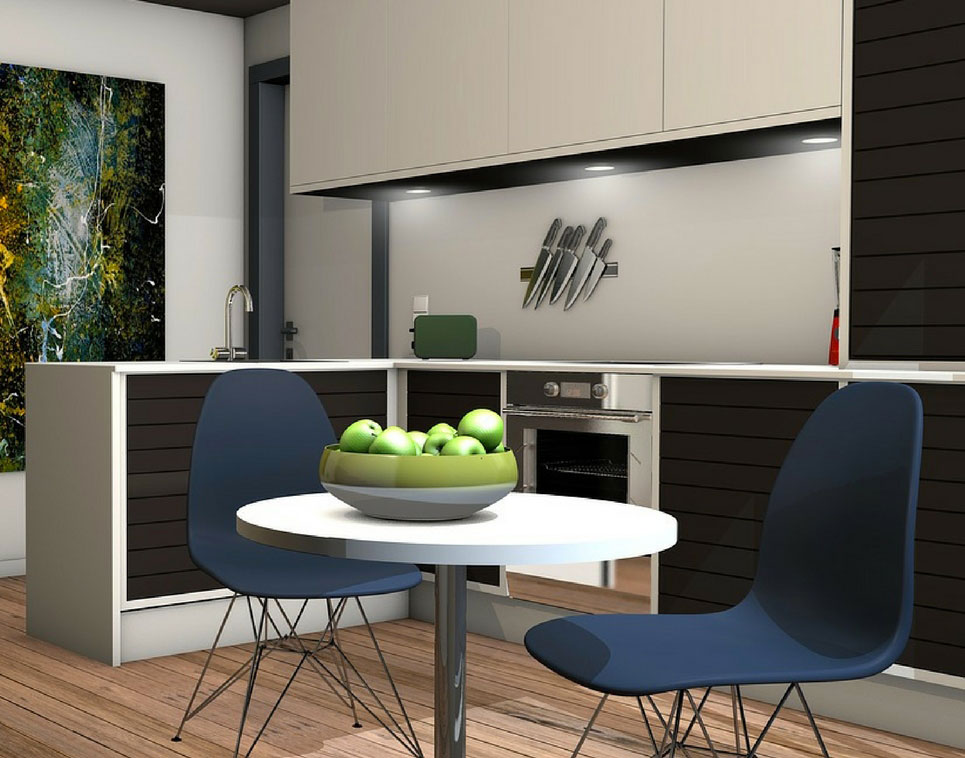 3 idee per dividere sala pranzo e cucina moderna