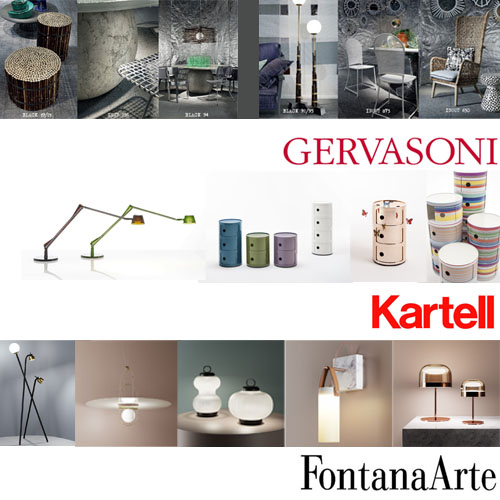 Design unico al Salone del Mobile 2017: Gervasoni, Kartell e FontanaArte