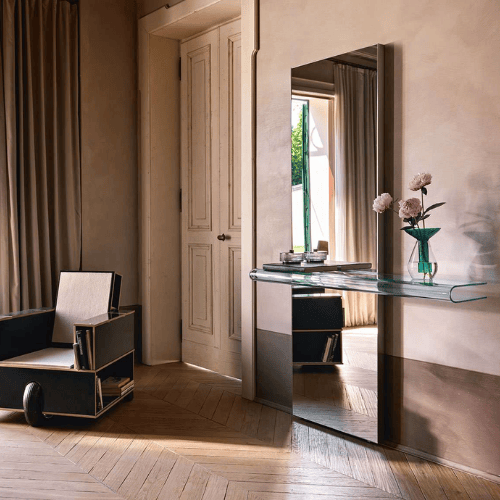 Specchio consolle in vetro Let me see - FIAM