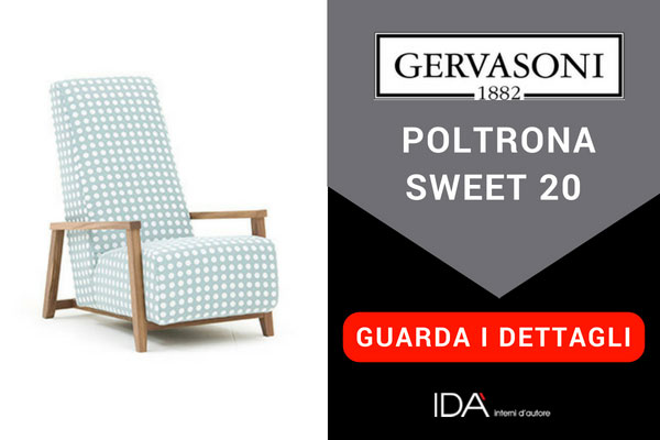 Poltrona Sweet Gervasoni Poltrona Sweet Gervasoni