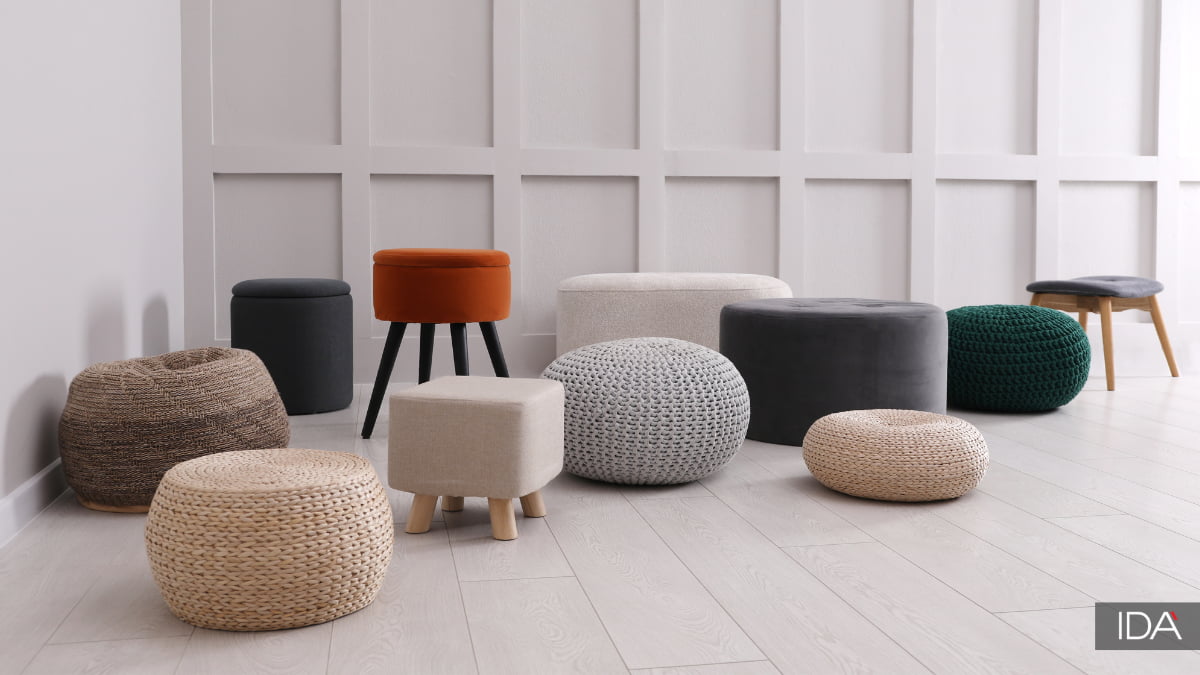Pouf o tavolino: cosa conviene scegliere per arredare gli spazi di casa?