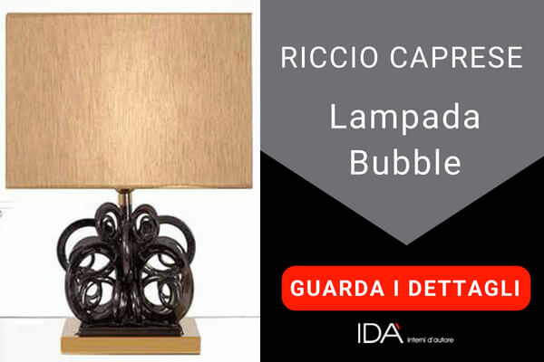 Lampada Bubble Riccio Caprese Lampada Bubble Riccio Caprese