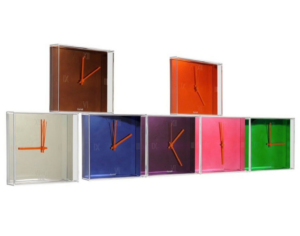 3 modelli di orologi design a muro per dare colore alla tua casa