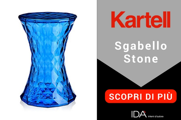 Sgabello Stone Kartell Sgabello Stone Kartell
