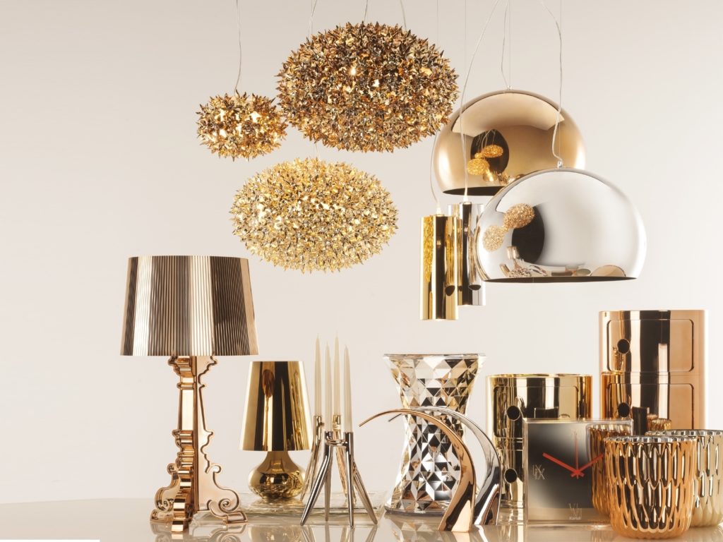 tavola delle feste lampada bloom kartell